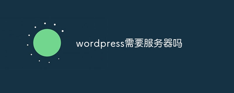 wordpress需要服务器吗-学习笔记-橙子系统站