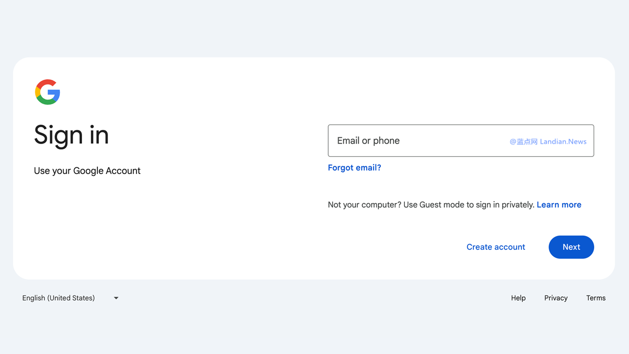 谷歌更新账户登录界面 主要是视觉效果上的变化 看起来更现代化-学习笔记-橙子系统站